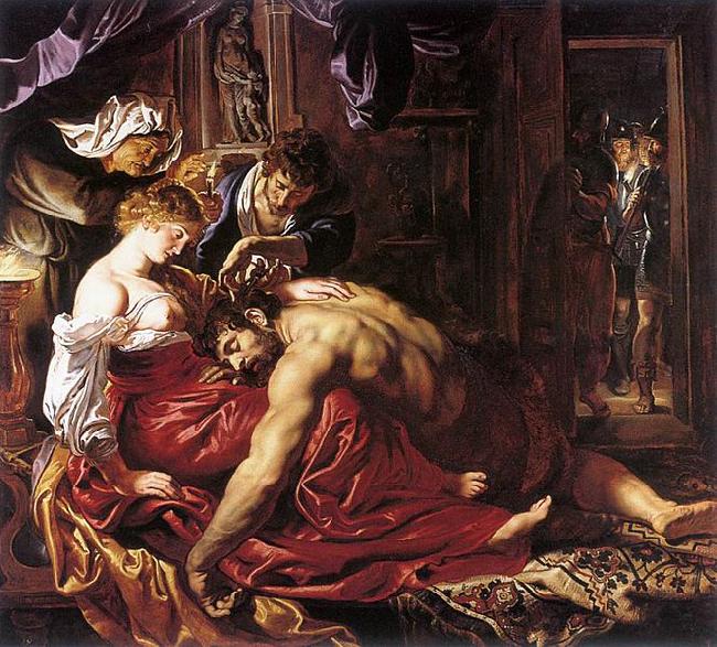 Peter Paul Rubens Samson and Delilah Germany oil painting art